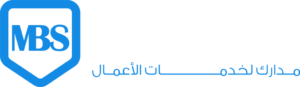 لوجو مدارك ( ابيض)